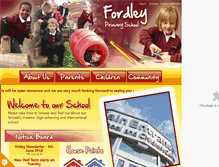 Tablet Screenshot of fordleyschool.com